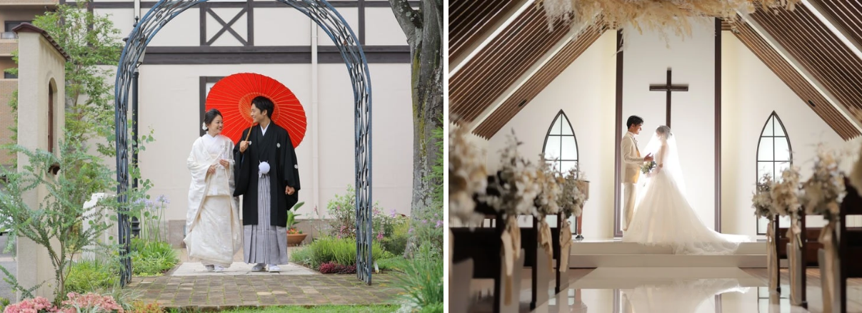 ウウェディングチャペル写真